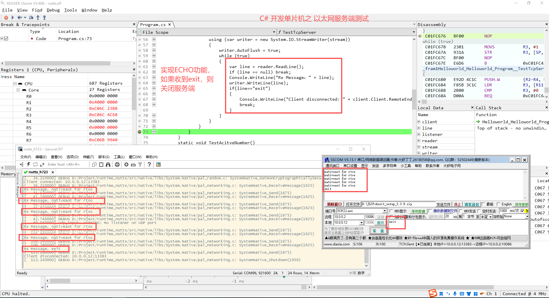 TCP DEMO